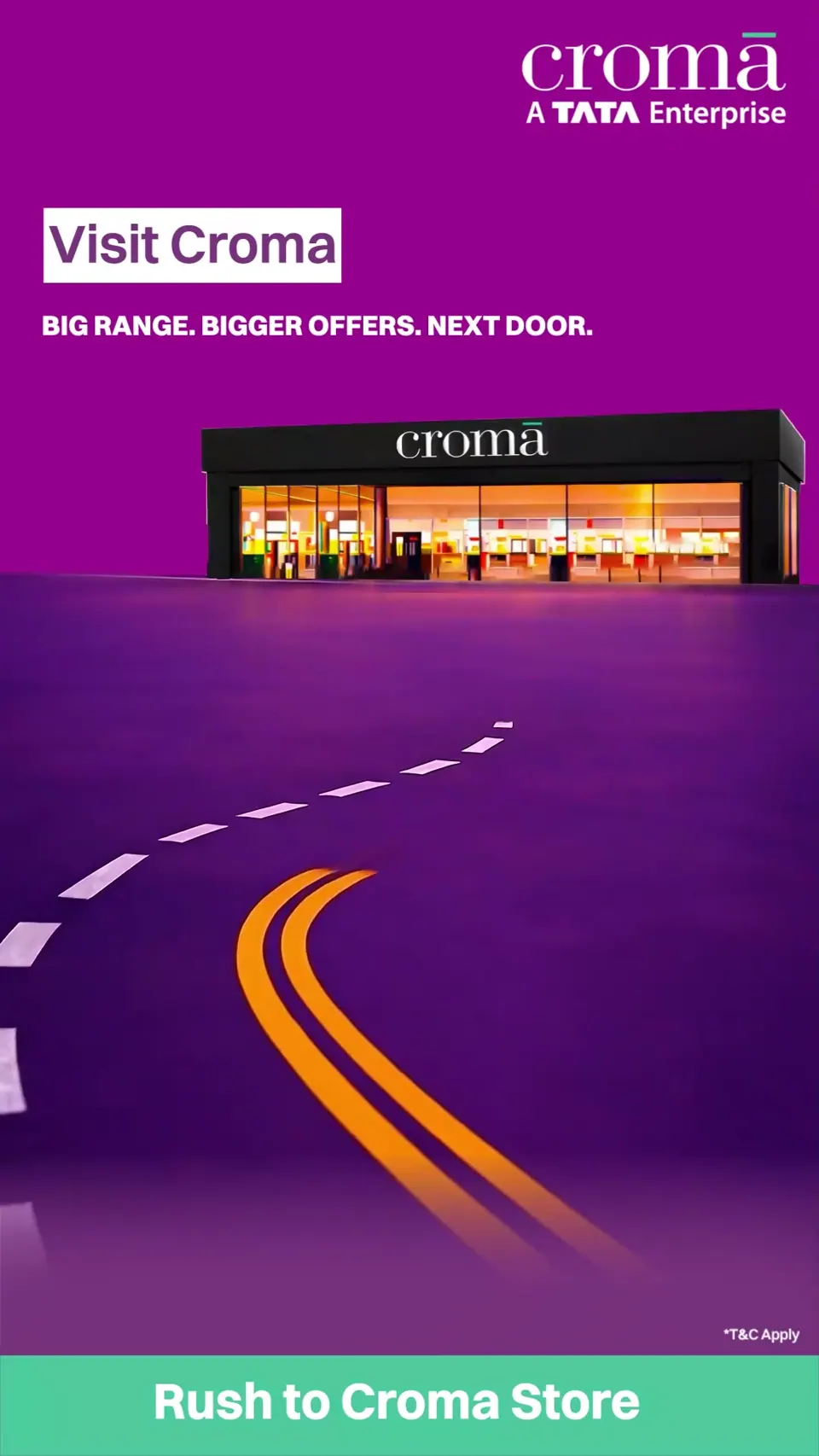 Turnaround Road Animation AI video by Tantreak Design