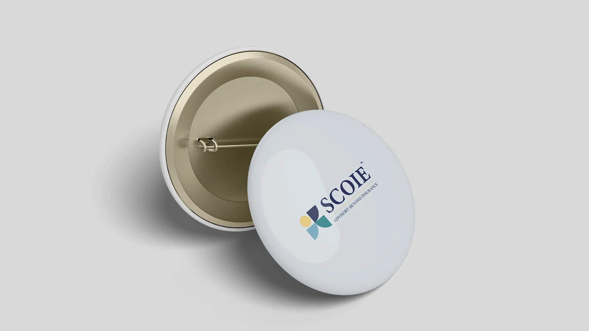 Compact brand merchandise and badge applications