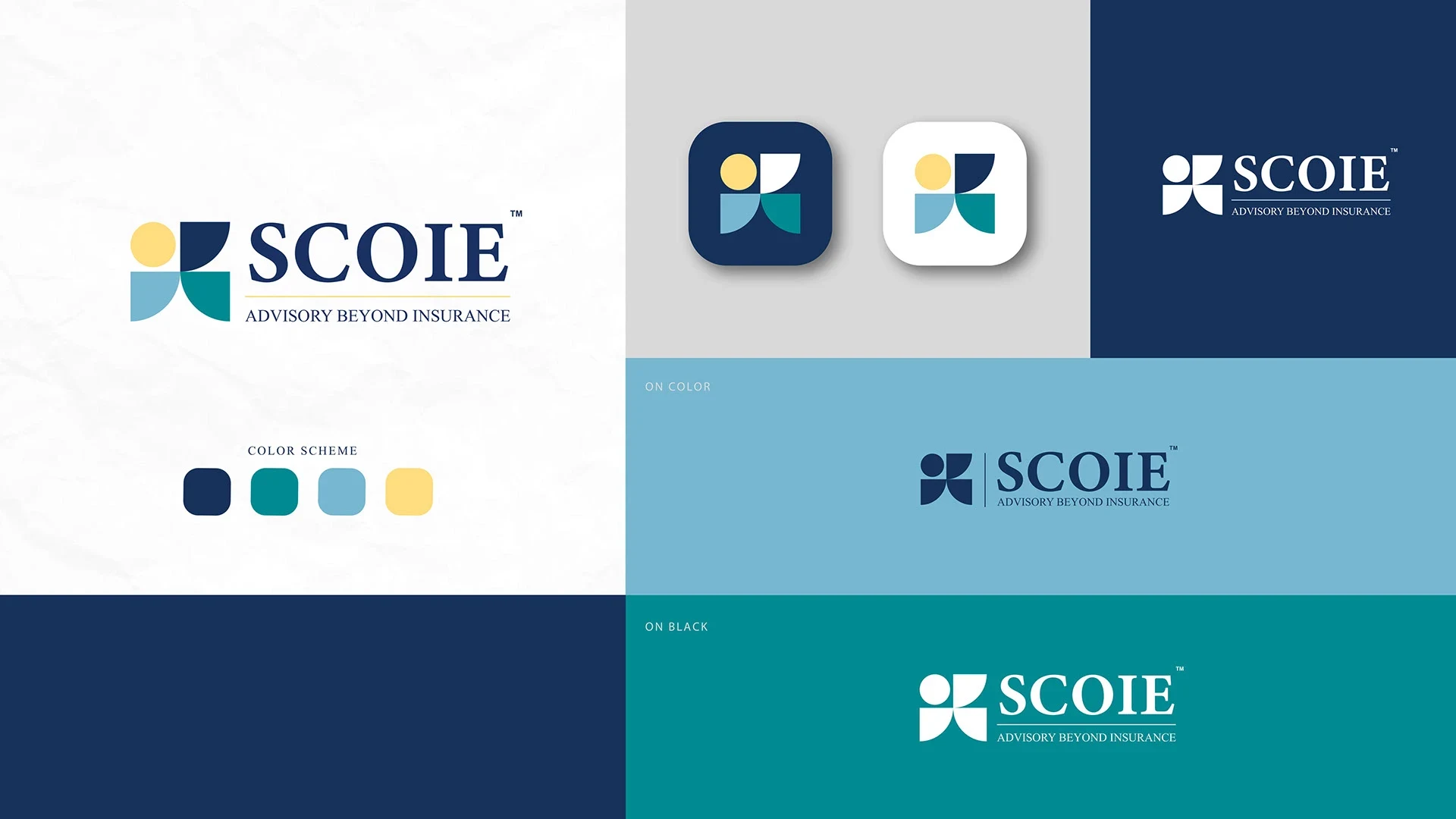 Primary mark, application icon and horizontal brand lockups
